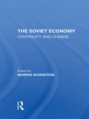 cover image of The Soviet Economy